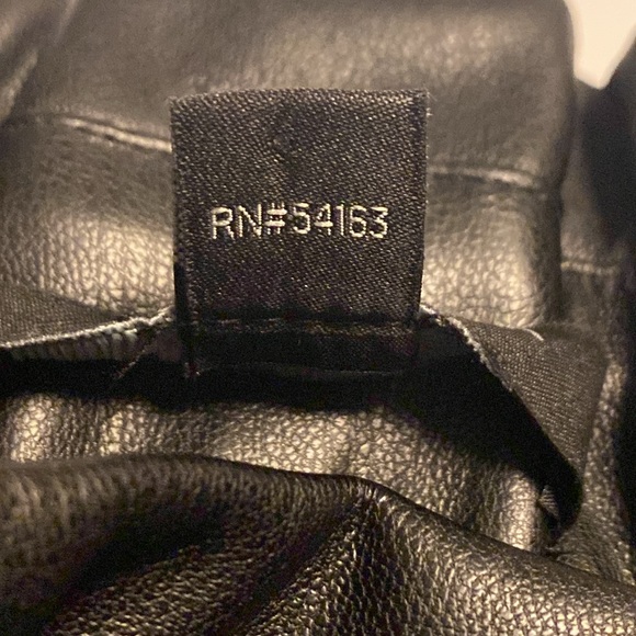 Andrew Marc New York “Paperbag” Faux Mini Skirt Black women’s size 1X - Picture 5 of 8